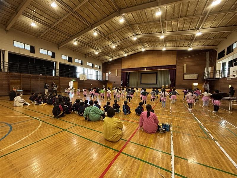 幼少交流会（壬生東小学校）・ゆり組🏫